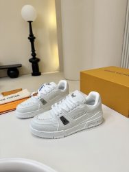 Louis Vuitton Schuhe Leder Klassisch Luxus Gefälschte Rote Sohle Schuhe