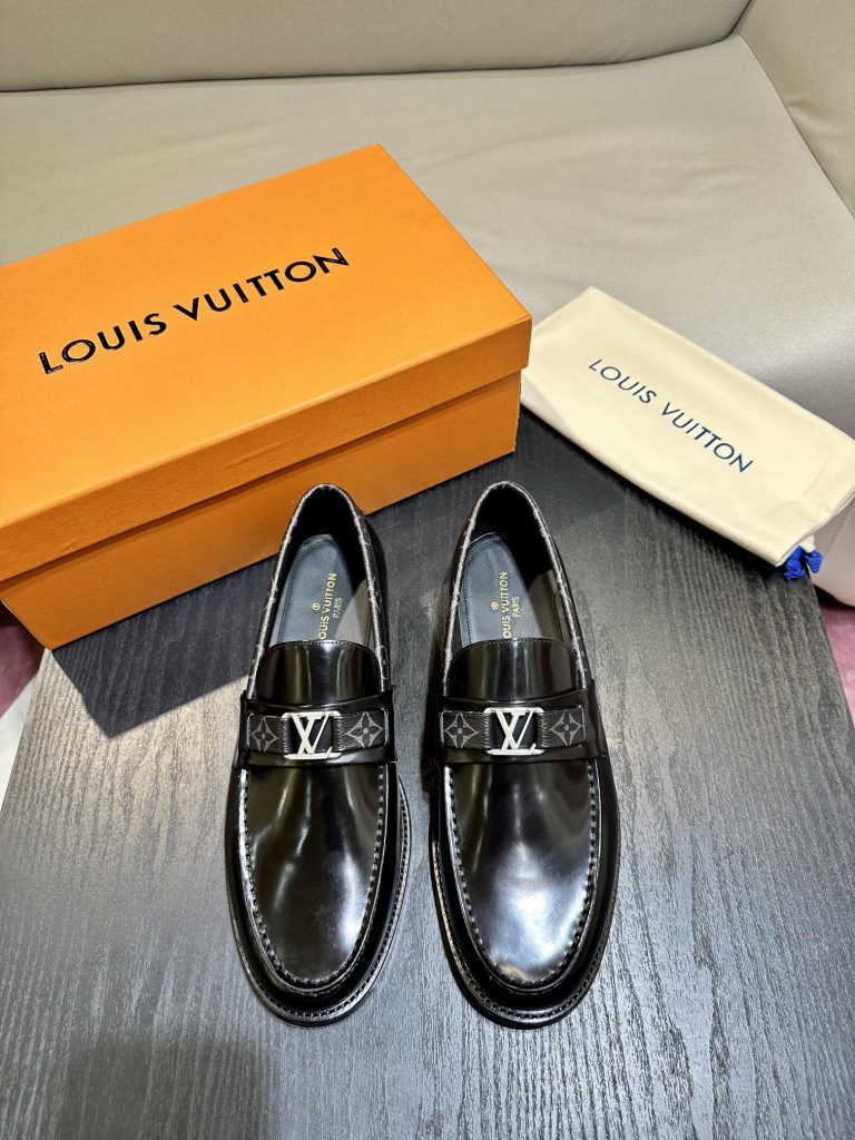 Louis Vuitton Shoes Leather Classic Luxury Fake Shoes Shop