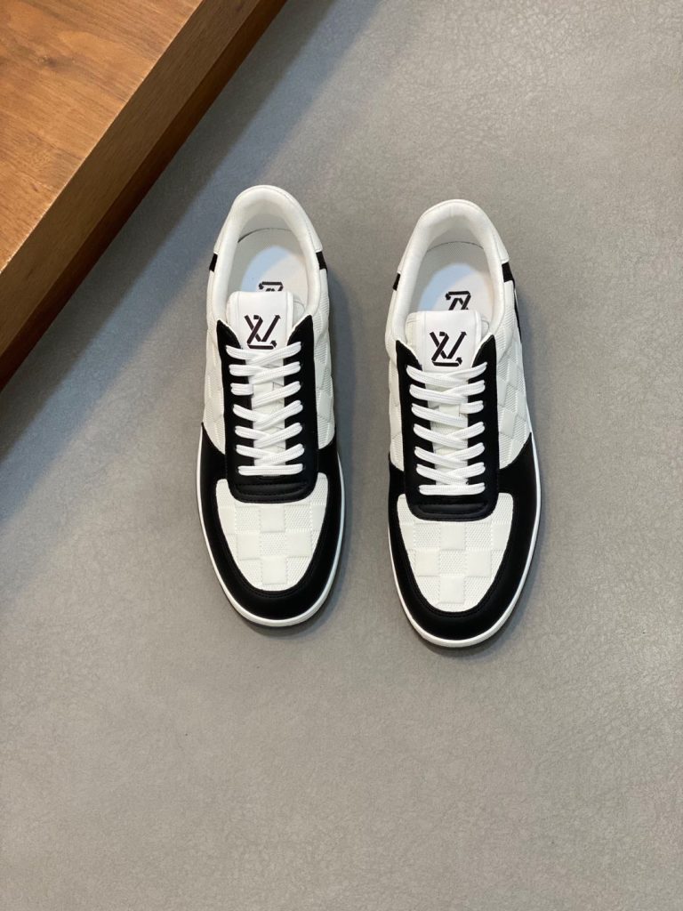 Louis Vuitton zapatos de cuero clásico de lujo réplicas de zapatos baratos