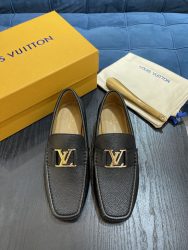 Louis Vuitton Shoes Leather Classic Replica Best Fake Shoes