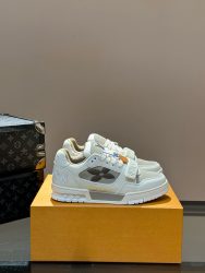 Louis Vuitton Shoes Leather Classic Super Clone Fake Designer Shoes Cheap
