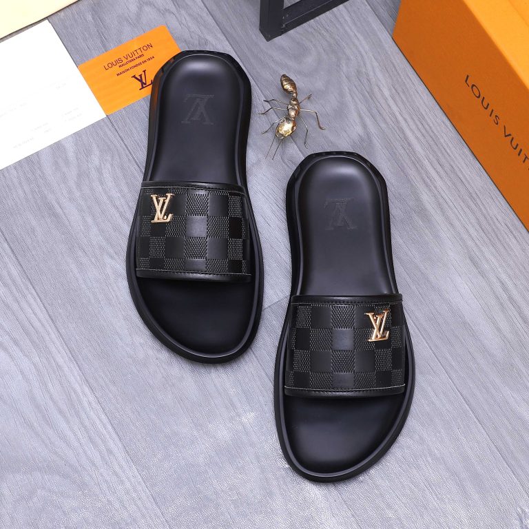 Louis Vuitton Shoes Leather Classic Super Clone Fake Sneakers