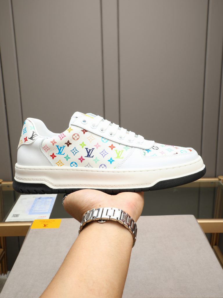 Louis Vuitton Shoes Leather Classic Super Clone Fake Trainers