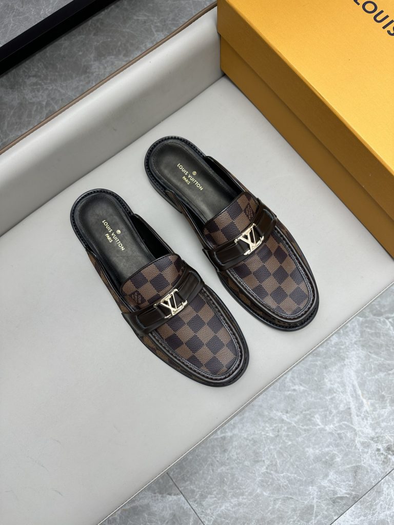 Louis Vuitton Schuhe Leder Luxus Fake Schuhe Shop