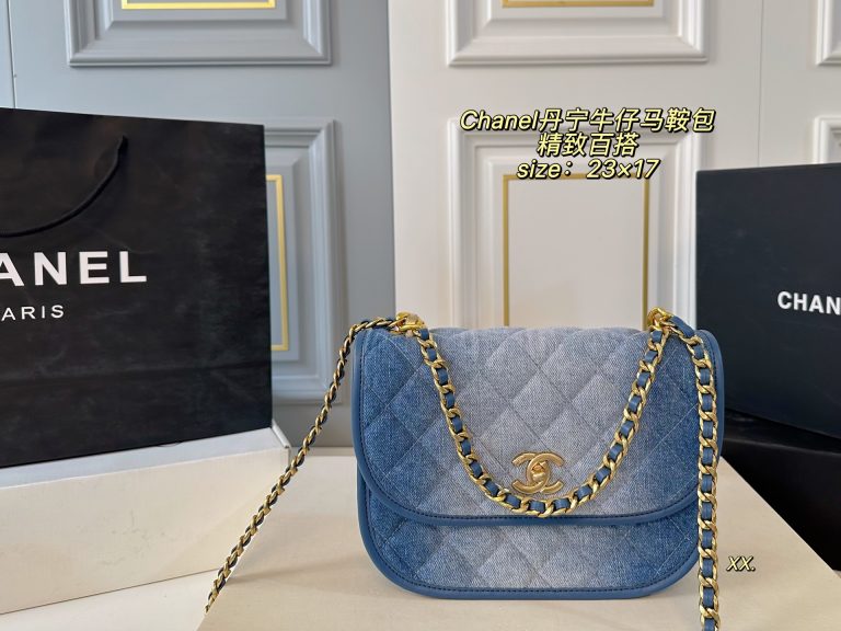 Lujo Chanel Bolsa de cuero Casual 1:1 Replica