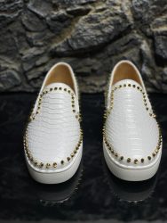 Lujo Christian Louboutin Zapatos de piel de vaca roja 1:1 Réplica 3