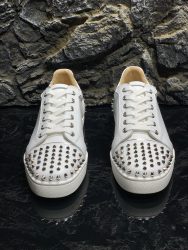 Luxury Christian Louboutin Shoes Red Cowhide 1:1 Replica 7