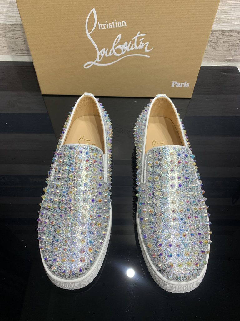 Lujo Christian Louboutin Zapatos de piel de vaca roja Aaa Replica 2