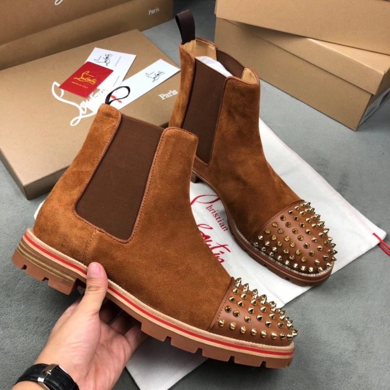 Luxury Christian Louboutin Shoes Red Cowhide Designer Replica 16
