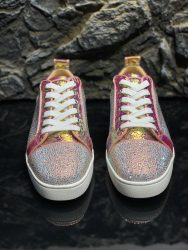 Luxury Christian Louboutin Shoes Red Cowhide Designer Replica 7