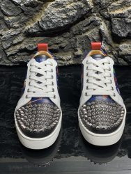 Luxury Christian Louboutin Shoes Red Cowhide Dupe Replica 4