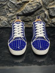 Luxury Christian Louboutin Shoes Red Cowhide Fake Replica 4