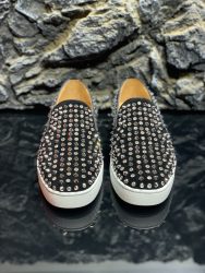 Lujo Christian Louboutin Zapatos de piel de vaca roja Primera Copia Réplica 4