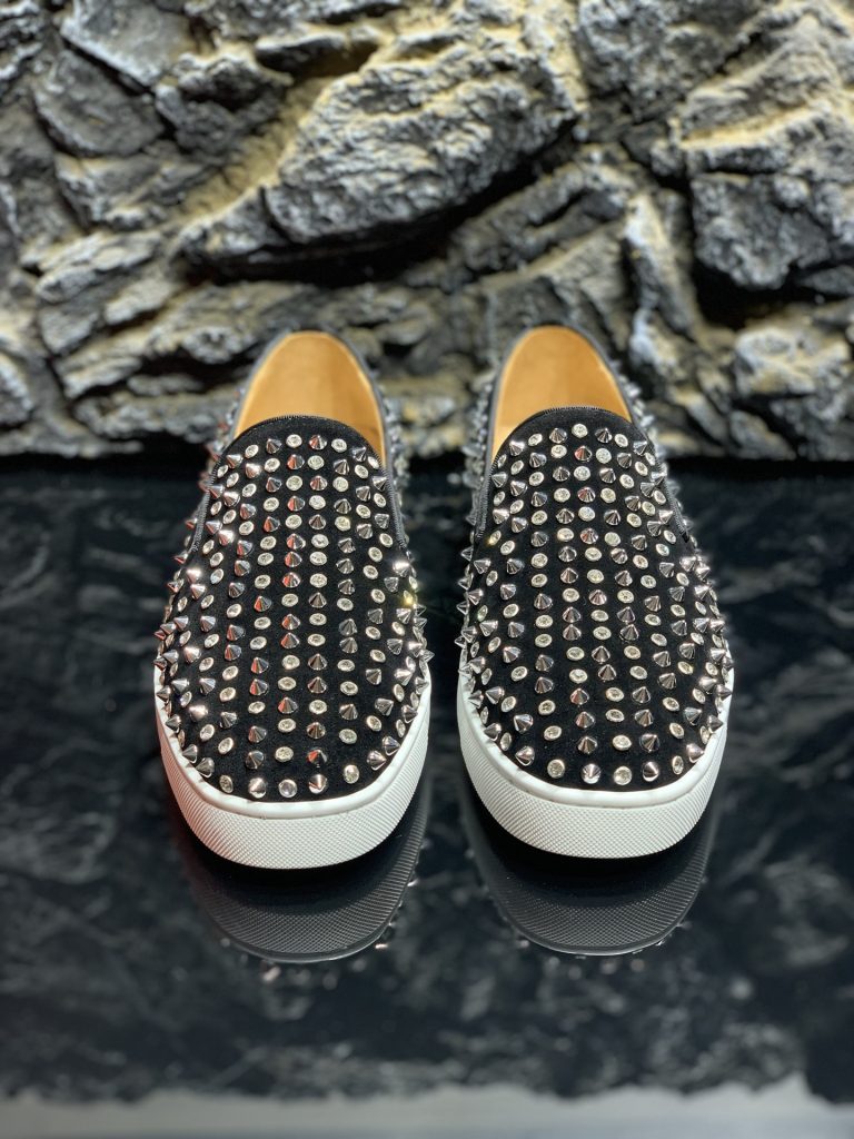 Lujo Christian Louboutin Zapatos de piel de vaca roja Primera Copia Réplica 4