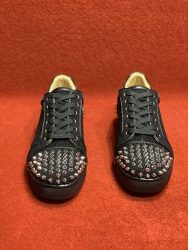 Luxury Christian Louboutin Shoes Red Cowhide First Copy Replica 8