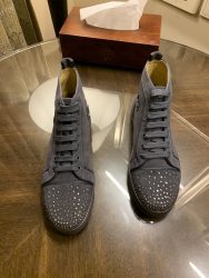 Luxury Christian Louboutin Shoes Red Cowhide High Quality Replica 8