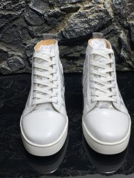 Luxus Christian Louboutin Schuhe rot Rindsleder hohe Qualität Replik 9