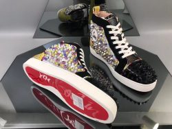 Luxus Christian Louboutin Schuhe Rotes Rindsleder Replik Designer 13