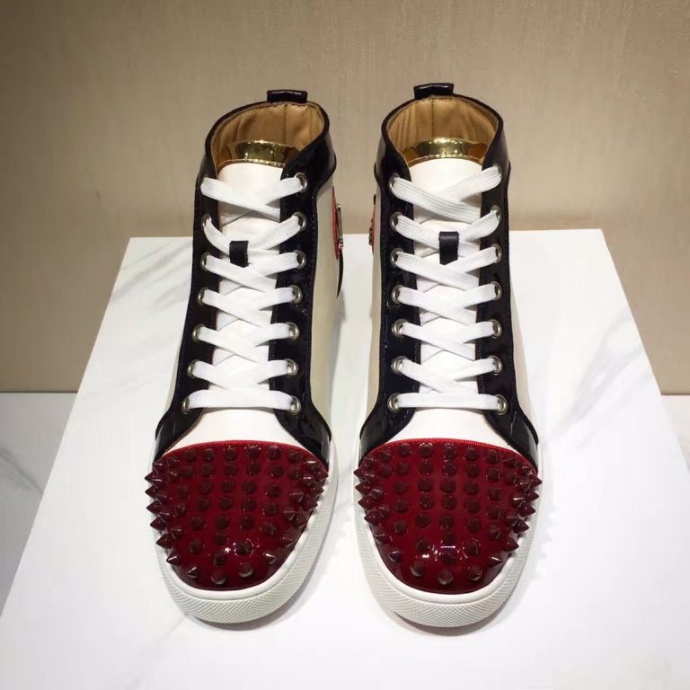 Luxury Christian Louboutin Shoes Red Cowhide Replica Designer 8