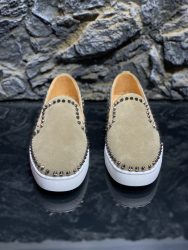 Luxe Christian Louboutin Shoes Red Cowhide Super Clone Replica
