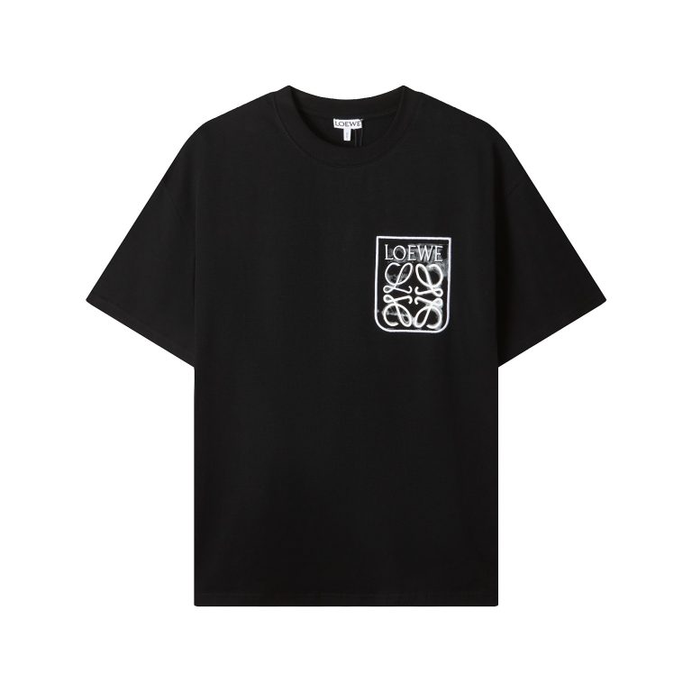 Luxury Loewe Clothes Black Aaa Replica Designer