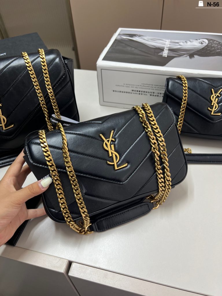 Luxury Ysl Bag Leather First Copy Replica Designer