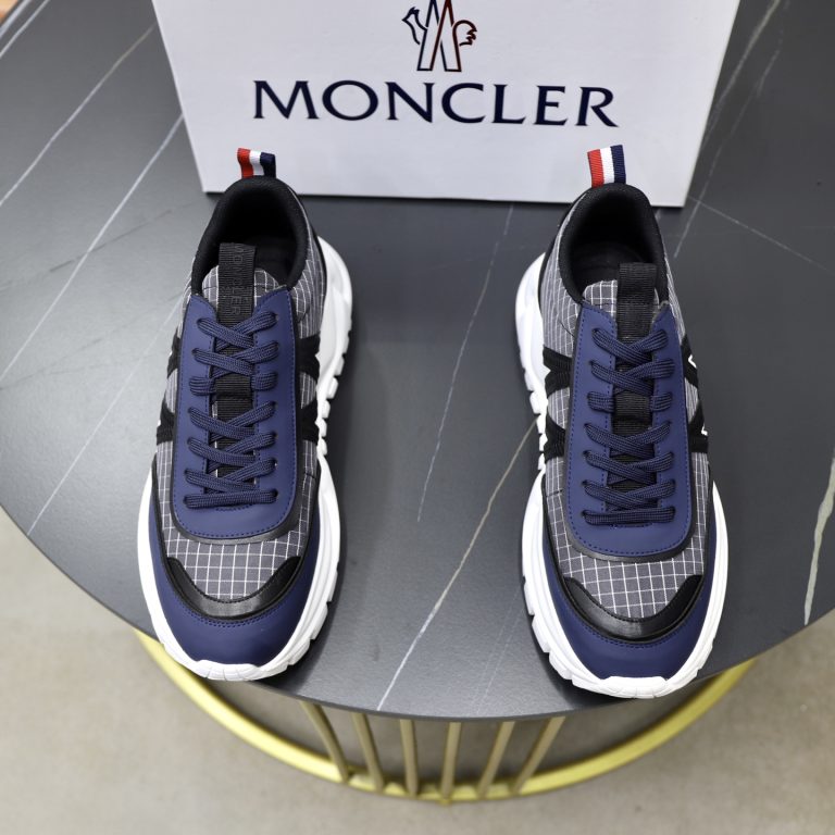Moncler Shoes Leather 1:1 Replica Shoes Online