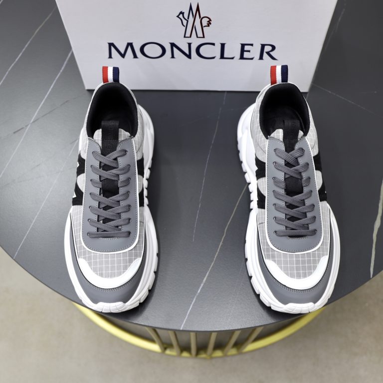 Moncler Shoes Leather Luxury Fake Shoes Online