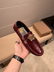 Prada Shoes Cowhide Red Fashion Dupe Valentino Knock Off Shoes