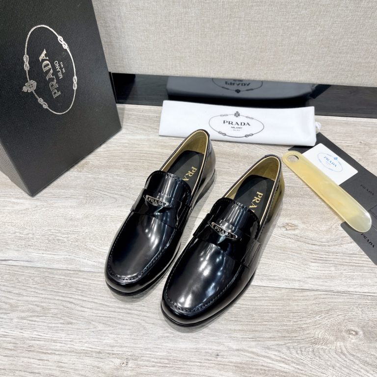 Prada Shoes Leather Casual Designer Replica Shoes