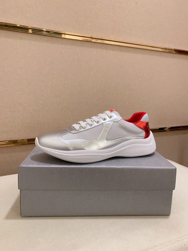 Prada Schuhe Leder Casual Dupe Schuh Replicas Billig