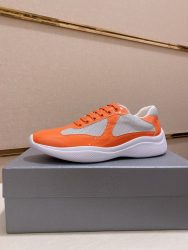 Prada Shoes Leather Casual Fake Fake Trainers