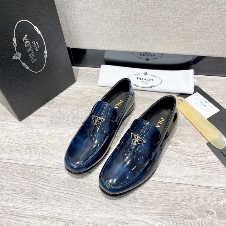Prada Shoes Leather Casual Fake Fake Valentino Shoes