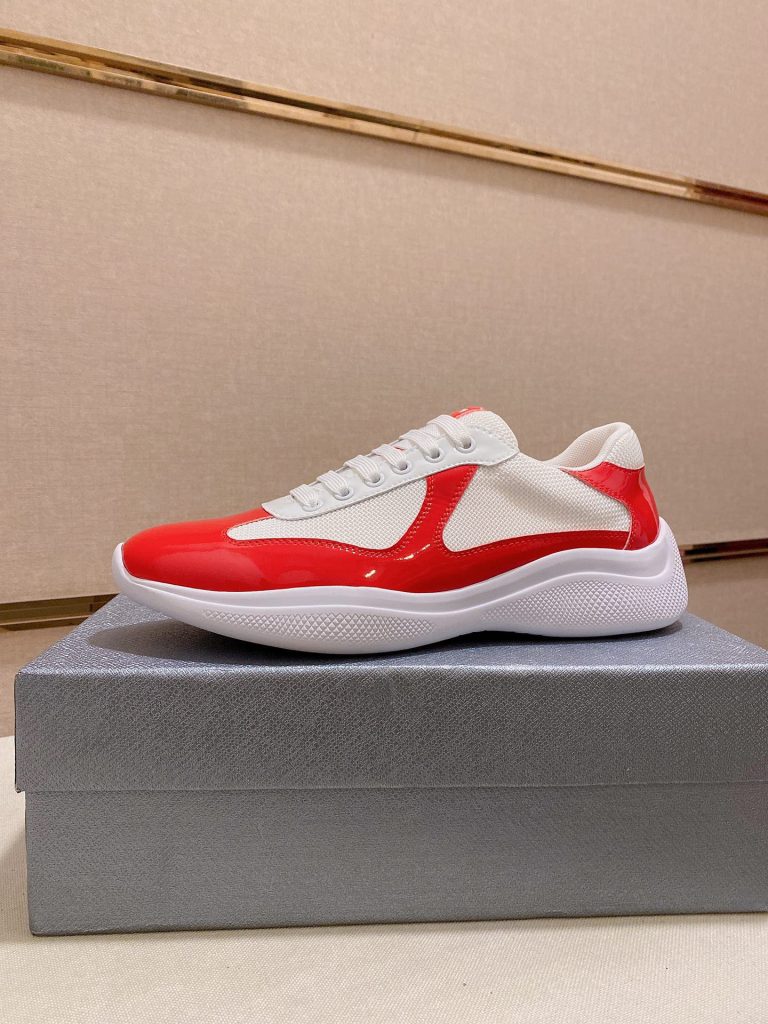 Prada Schuhe Leder Casual Erste Kopie Beste gefälschte Schuhe