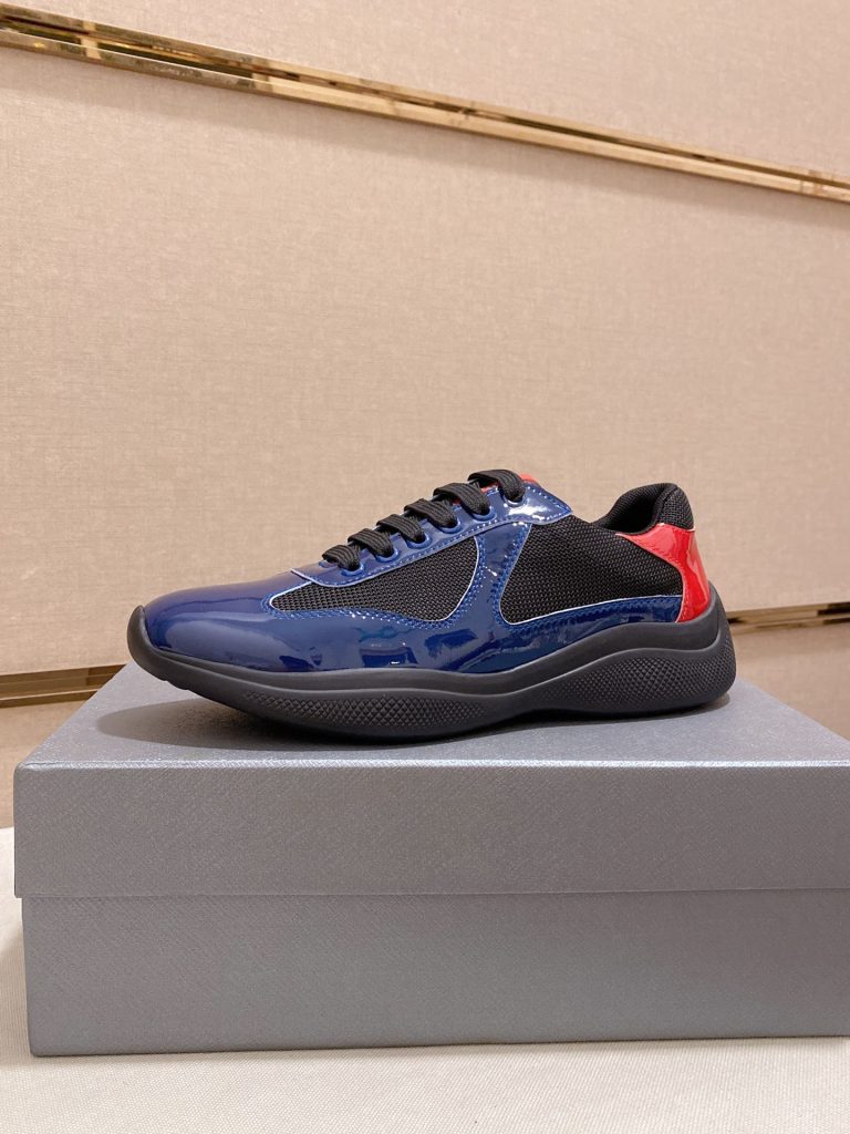 Prada Shoes Leather Casual High Quality Fake Designer Shoes Cheap