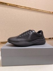 Prada Shoes Leather Casual Replica Fake Jordan Shoes