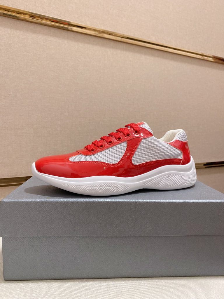 Prada Shoes Leather Casual Super Clone Fake Off White Shoes