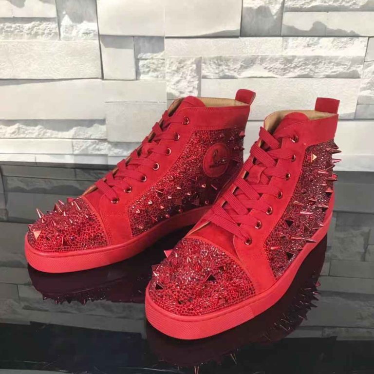 Replica Christian Louboutin Shoes Red Cowhide 1:1 Designer 11