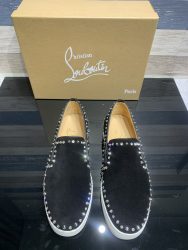Replica Christian Louboutin Shoes Red Cowhide 1:1 Designer