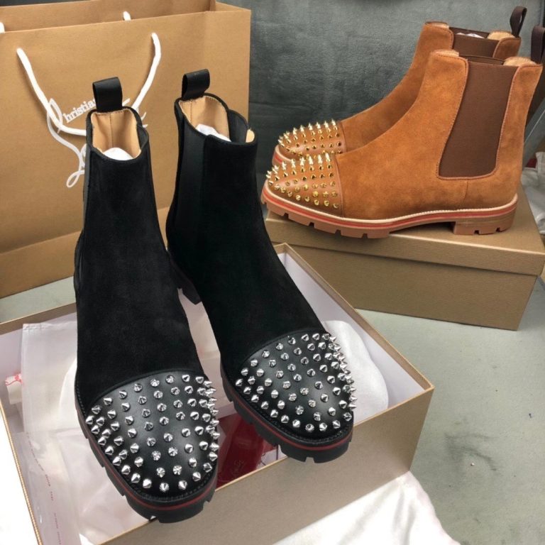 Replica Christian Louboutin Shoes Red Cowhide Fake Designer 11