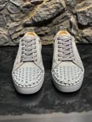 Replica Christian Louboutin Shoes Red Cowhide Fake Designer 4