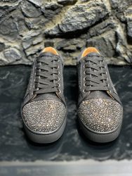 Replica Christian Louboutin Shoes Red Cowhide Fake Designer 5