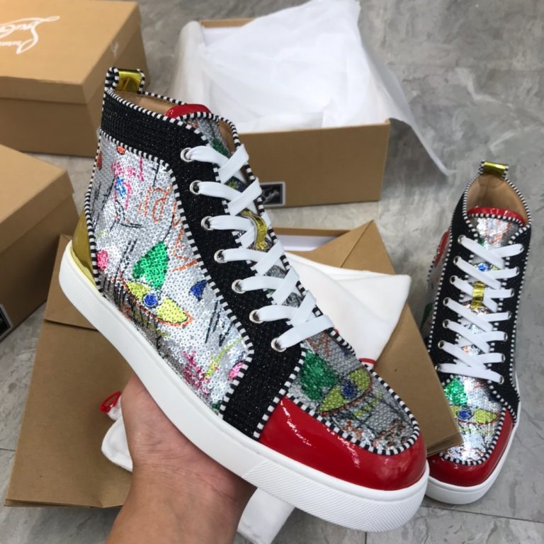 Replica Christian Louboutin Shoes Red Cowhide Fake Designer 6