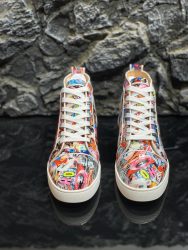 Replik Christian Louboutin Schuhe Rotes Rindsleder Fake Designer 8