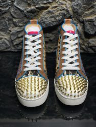 Replica Christian Louboutin Shoes Red Cowhide First Copy Designer 15