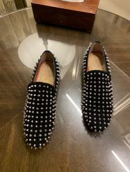 Replica Christian Louboutin Shoes Red Cowhide First Copy Designer 2