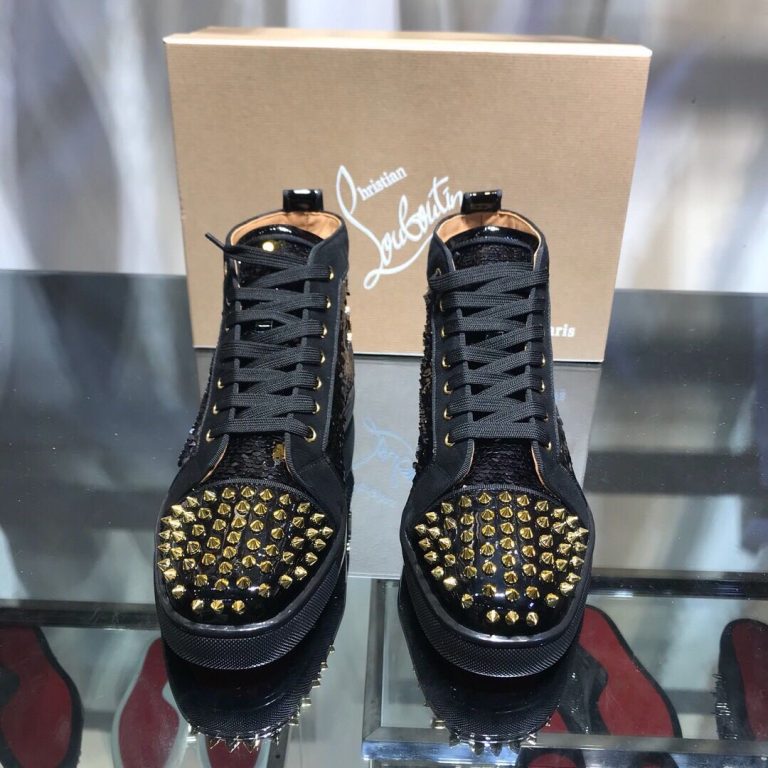 Réplica de Christian Louboutin Zapatos de piel de vaca roja Mira Igual Diseñador 8