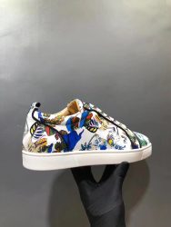 Replica Christian Louboutin Shoes Red Cowhide Luxury Designer 6