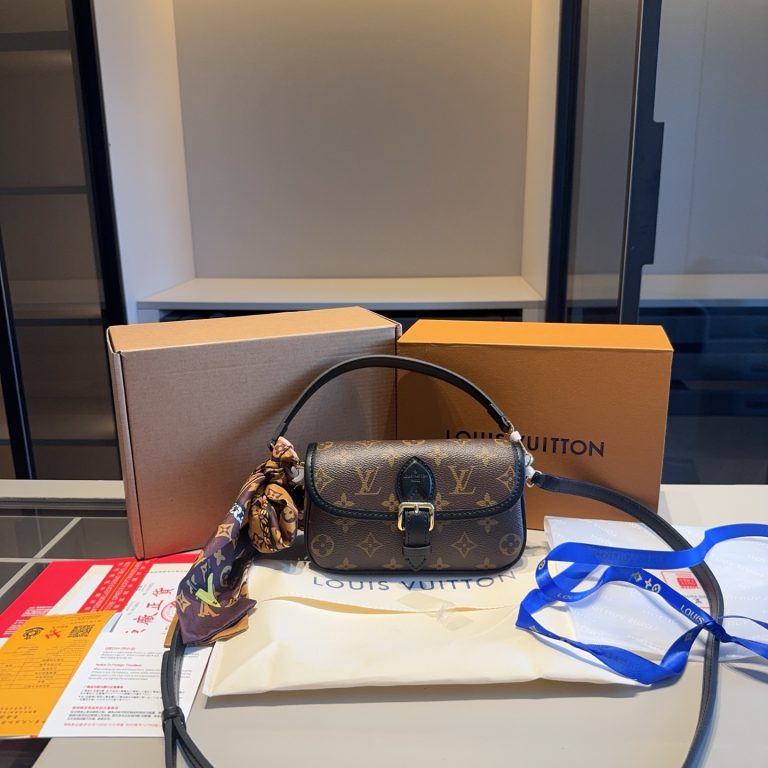 Replik Lv Tasche Schwarz Leder Schulter Super Klon
