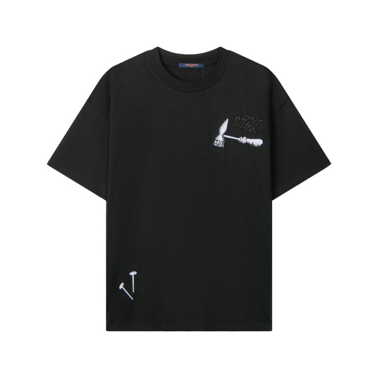 Replik Lv Kleidung Schwarz Look Alike Designer 1:1